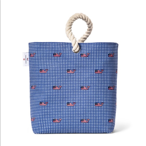 Vineyard Vines Handbags - 🎉Host Pick🎉Vineyard Vines • Flag Whale & Gingham